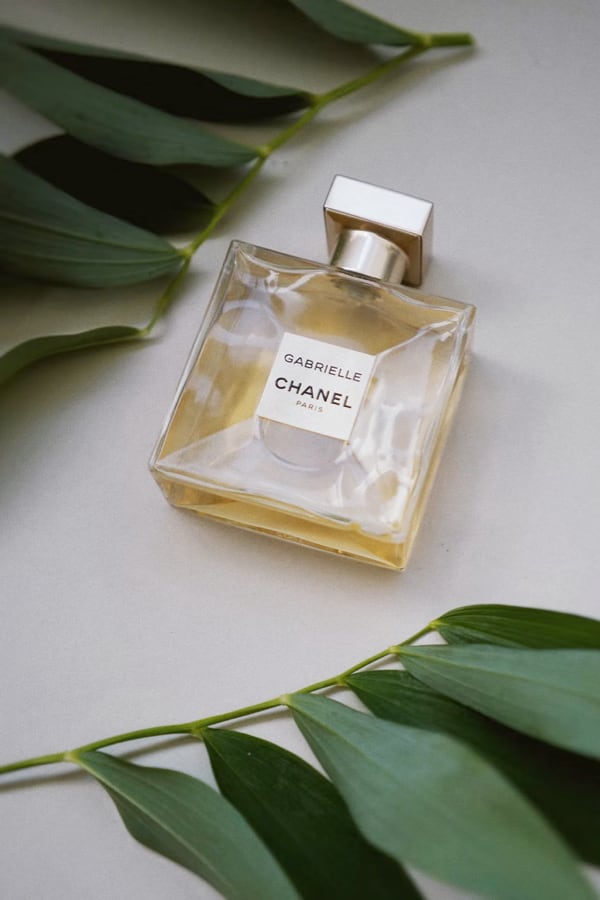A photo of Gabrielle Perfume and its description